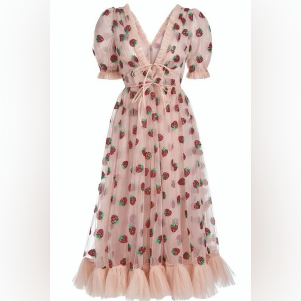 Strawberry sequin Dress